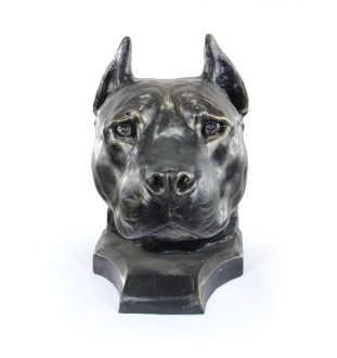 Amerykański Staffordshire terrier duża głowa z żywicy Art-Dog